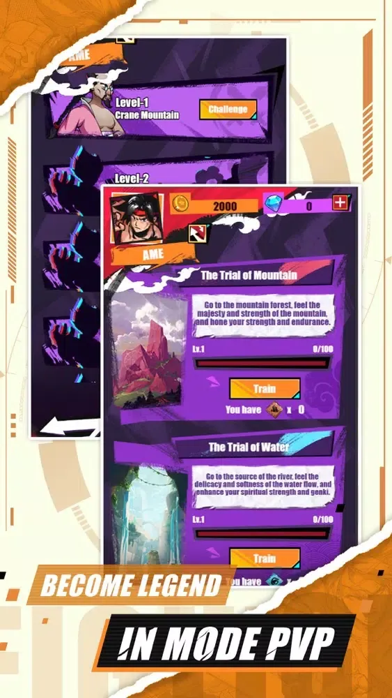 Captures d'écran de Dark Warrior Showdown