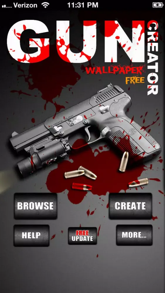 Guns Wallpaper Creator! - FREE 스크린샷