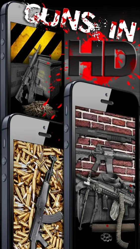 Guns Wallpaper Creator! - FREE 스크린샷