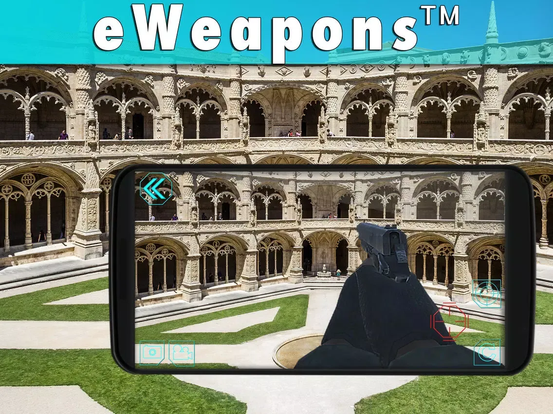 Zrzuty ekranu Gun Camera 3D 2 Gun Simulator iPad 