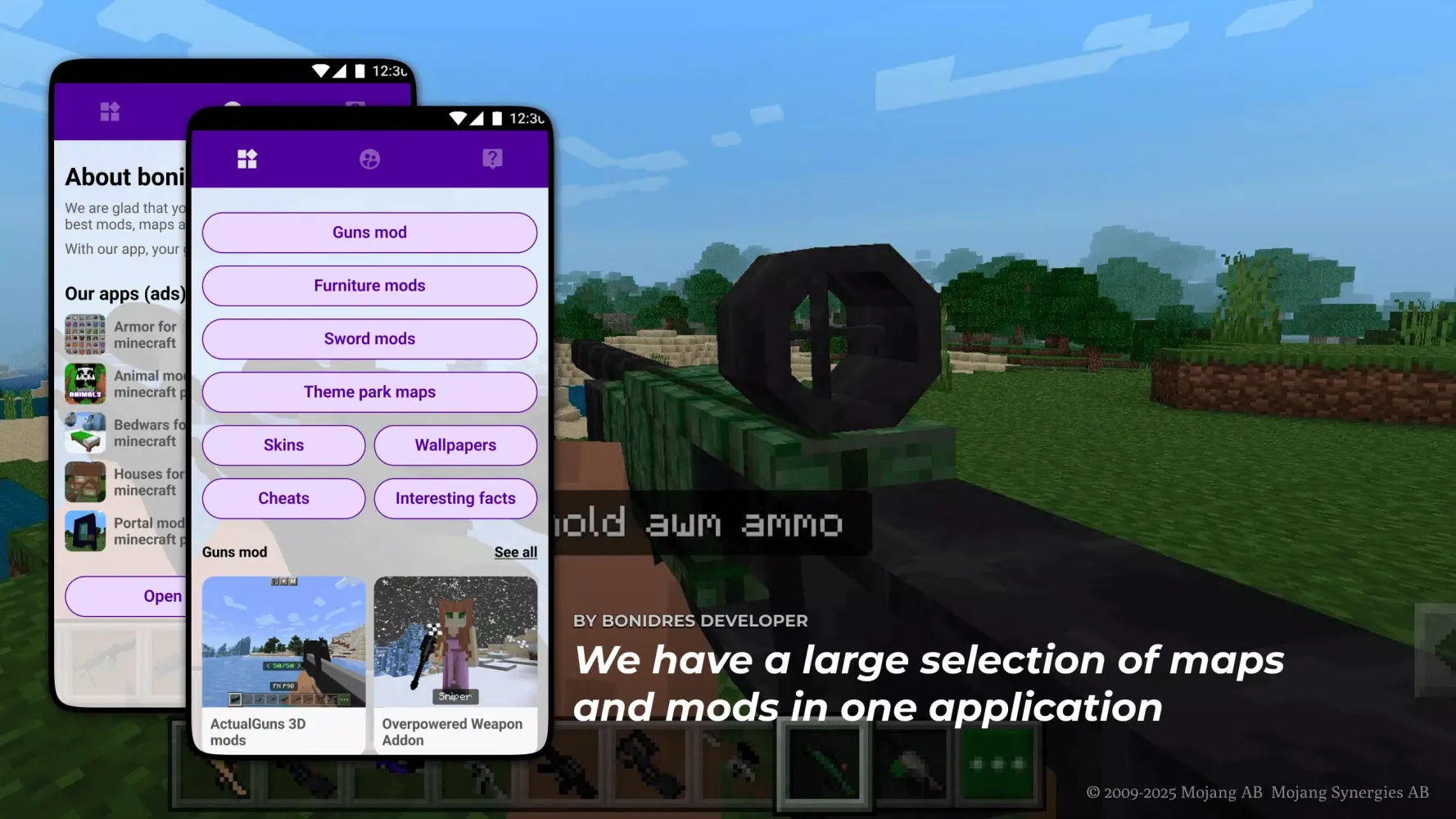 gun mods for minecraft pe Screenshots