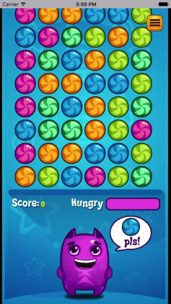Скриншоты Hungry Monster - Funny Puzzle Games
