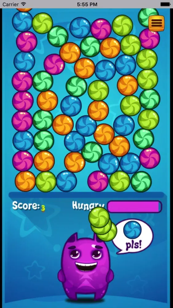 Скриншоты Hungry Monster - Funny Puzzle Games