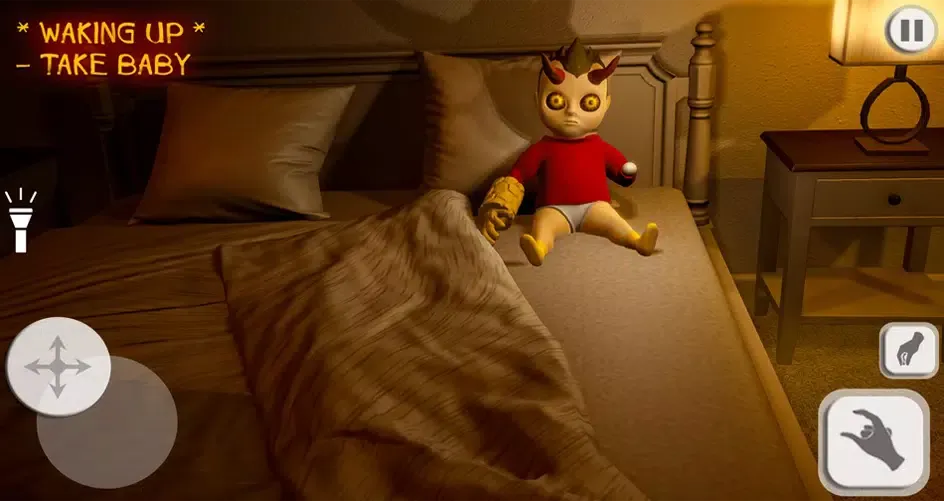 The Baby Walker in Dark House Screenshots