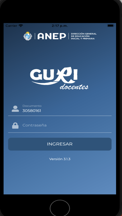 Guri Docentes スクリーンショット