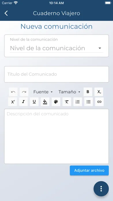 Screenshot di Guri Docentes