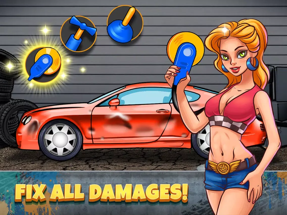 Car Wash And Repair Sim - Mechanic Shop iPad  Ekran Görüntüleri