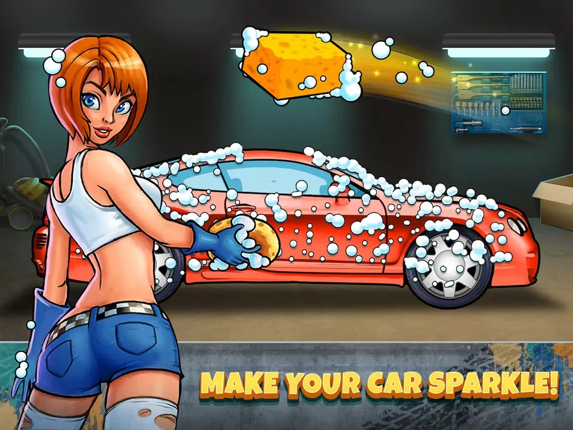 Car Wash And Repair Sim - Mechanic Shop iPad  Ekran Görüntüleri