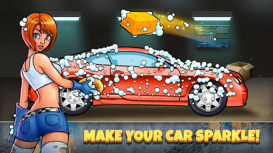 Car Wash And Repair Sim - Mechanic Shop Ekran Görüntüleri
