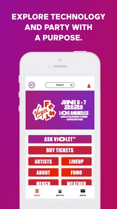 Скриншоты Virgin Fest