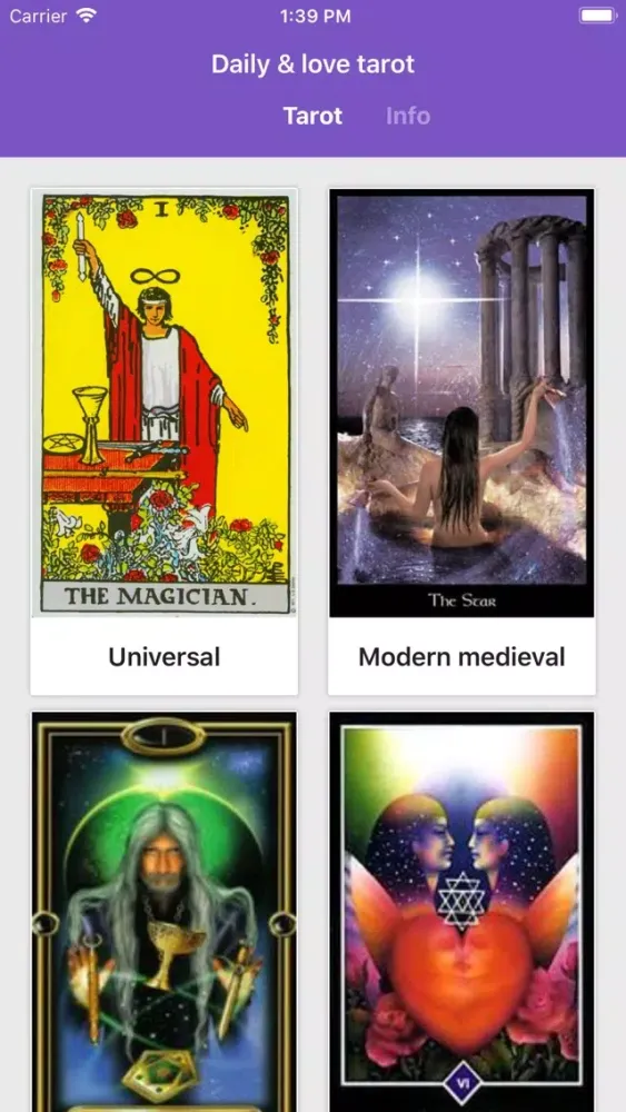 Tarot Cards Reading Pro Screenshots