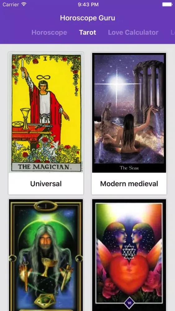 Horoscope & Tarot Pro Screenshots