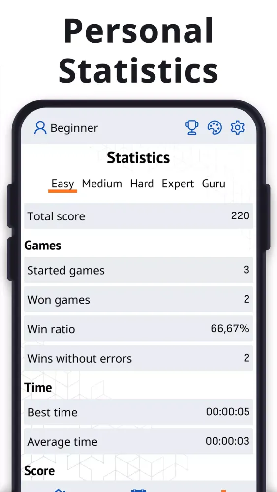 Tangkapan layar Sudoku Classic: Puzzle Guru