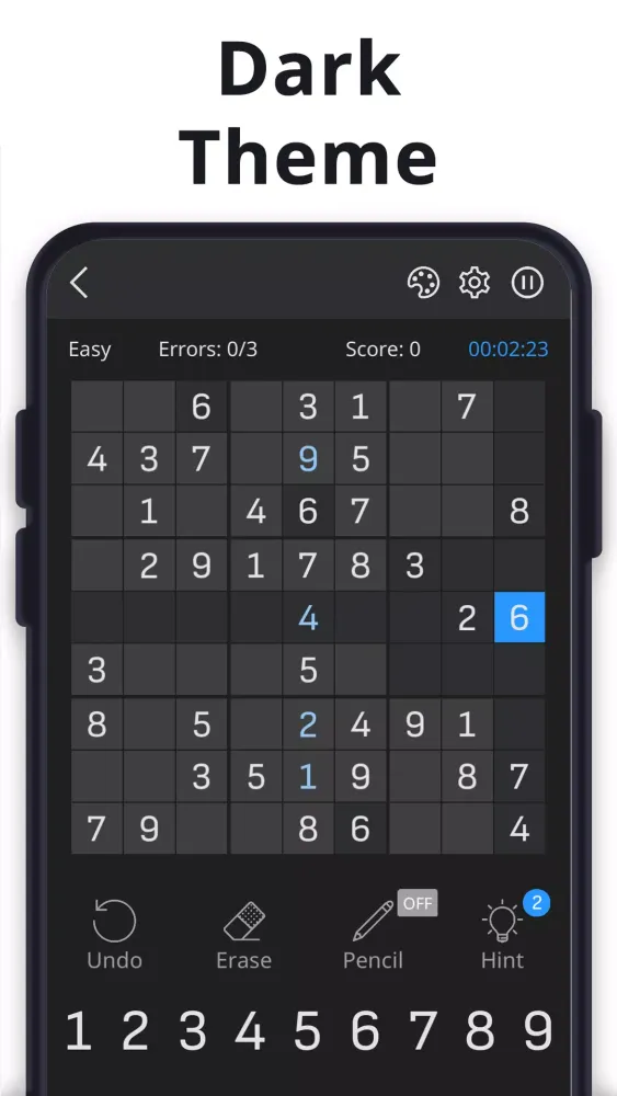 Tangkapan layar Sudoku Classic: Puzzle Guru