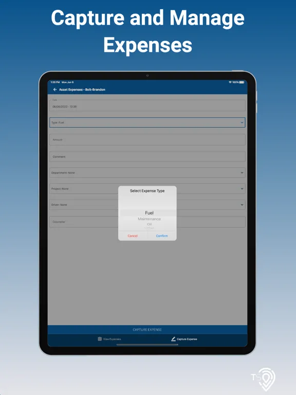 Tracksmart Telematics iPad  Screenshots