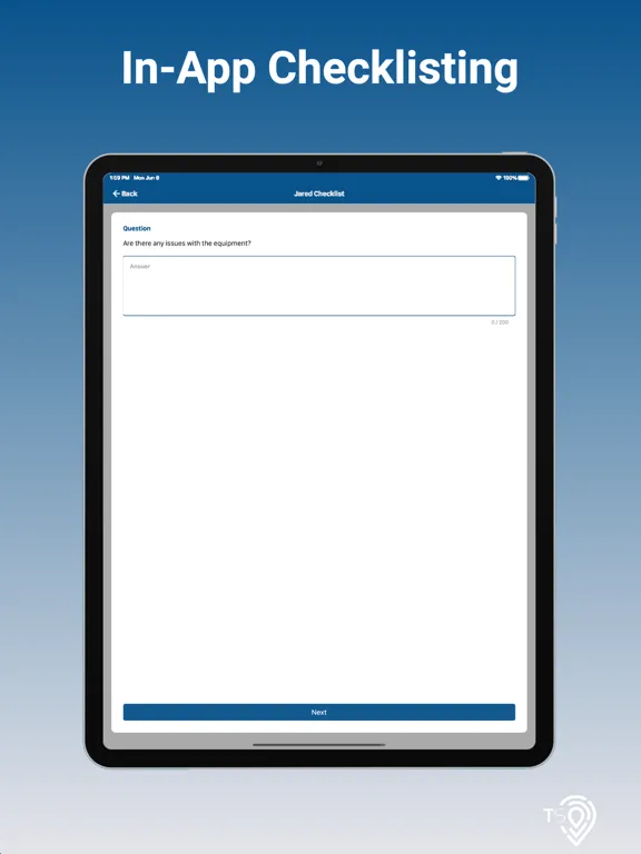 Tracksmart Telematics iPad  Screenshots