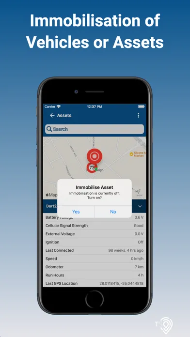 Tracksmart Telematics Screenshots