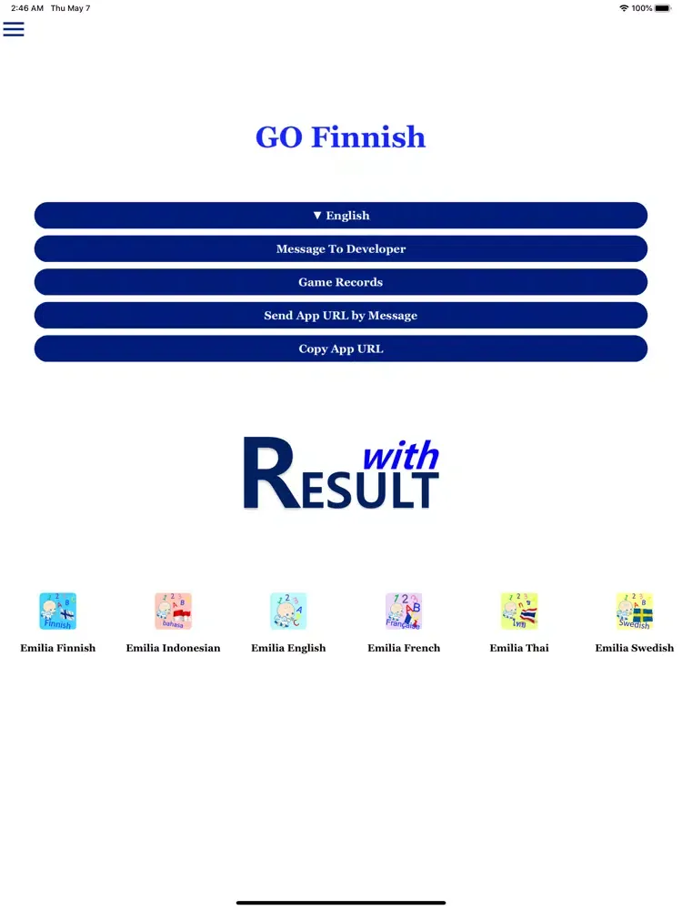 Emilia Finnish iPad  Ekran Görüntüleri