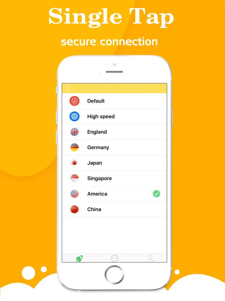 Ảnh chụp màn hình của VPN-Unlimited security proxy iPad 