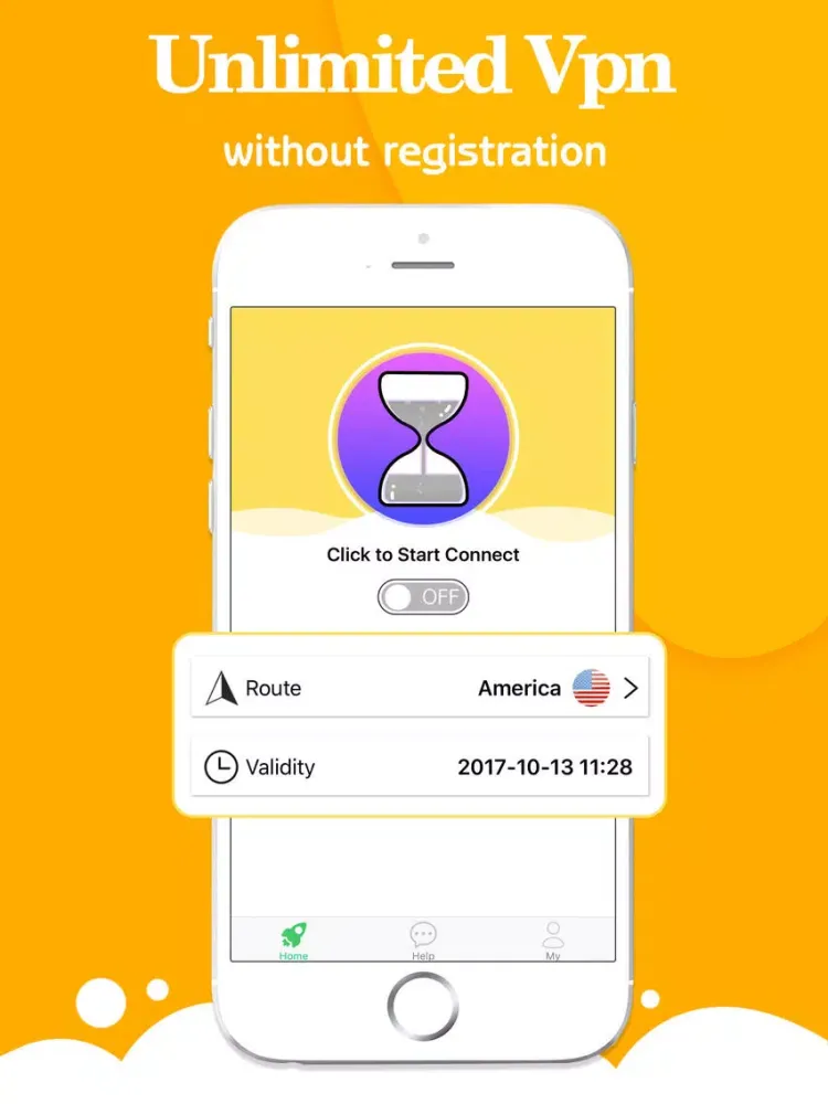 Ảnh chụp màn hình của VPN-Unlimited security proxy iPad 