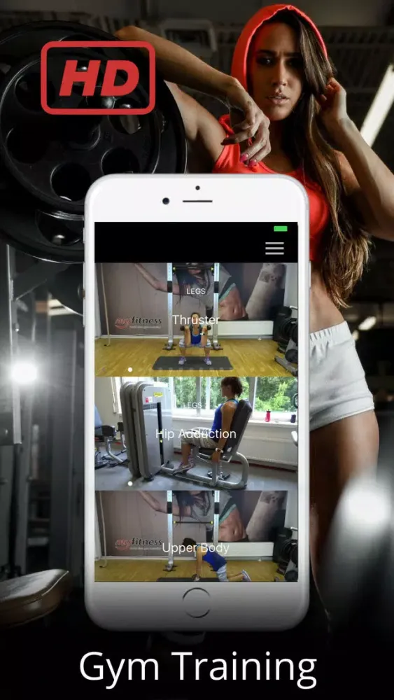 Gym Bootcamp Exercise and Workout Training Routine Screenshots