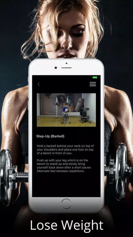 Gym Bootcamp Exercise and Workout Training Routine Screenshots