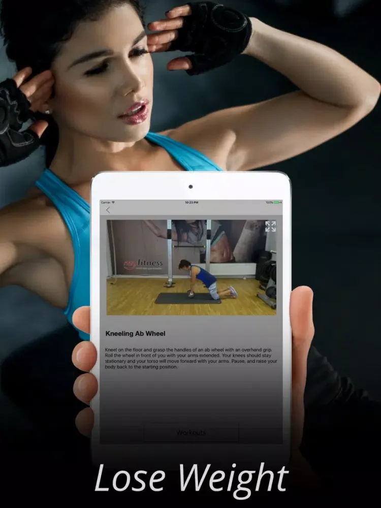 Bodybuilding Gym Fitness Exercises Workout Videos iPad  Ekran Görüntüleri