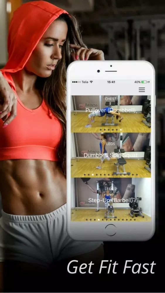 Bodybuilding Gym Fitness Exercises Workout Videos Ekran Görüntüleri