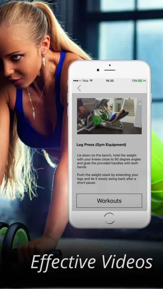 Bodybuilding Gym Fitness Exercises Workout Videos Ekran Görüntüleri