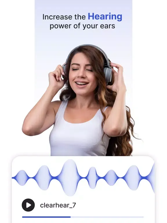 Hearing Clear- Sound Amplifier iPad  Screenshots