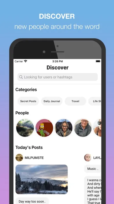 BlogIt - diary, journal, blog سکرین شاٹس