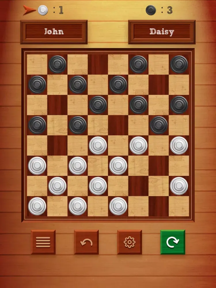 Capturas de tela do Checkers Classic Online - Multiplayer 2 Players iPad 
