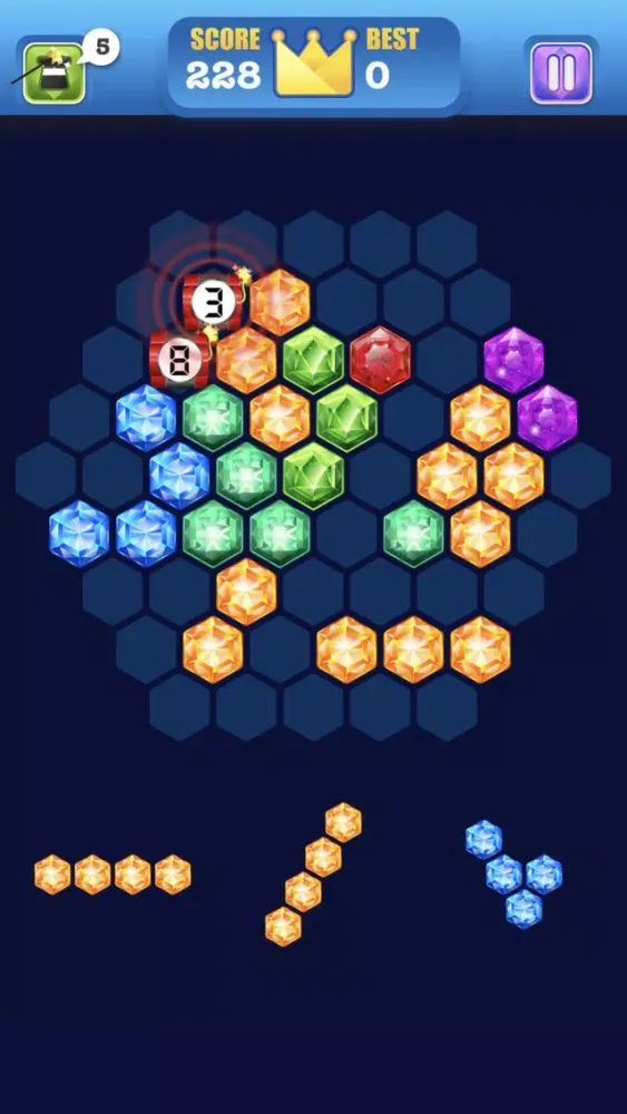 Gems & Candy: Genies Fever Jelly Journey স্ক্রিনশট