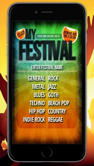 تصاویر My Festival - Create Fake Music Festival Posters