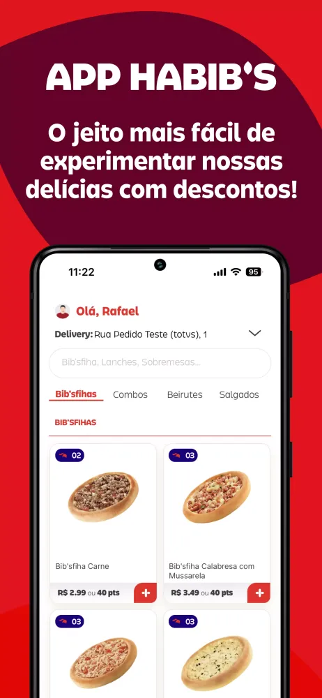 Habib's: Descontos e Delivery Screenshots