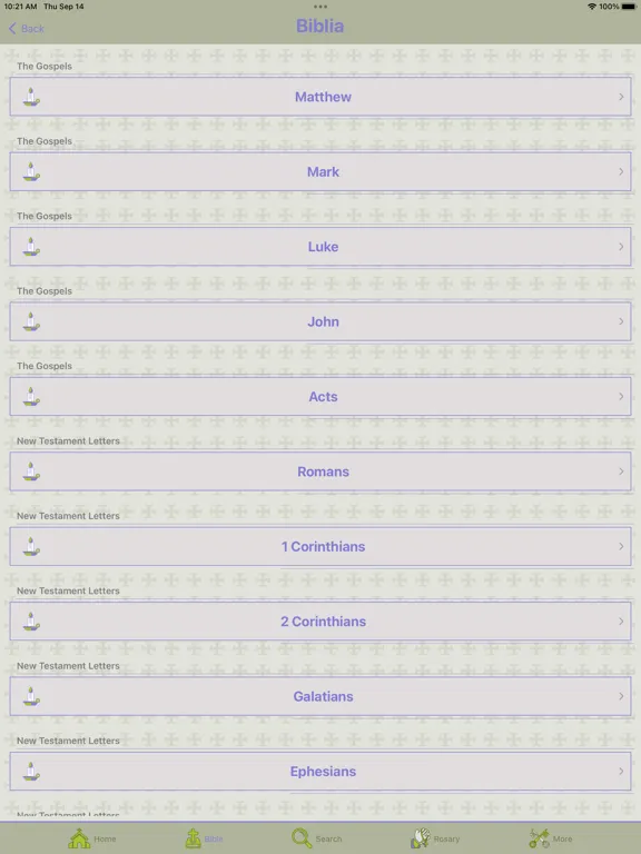 Great Catholic Bible iPad 應用截圖