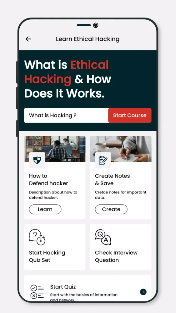 Learn Ethical Hacking - Hacker Screenshots