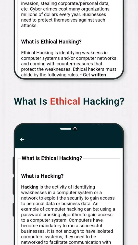 Learn Ethical Hacking - Hacker Screenshots