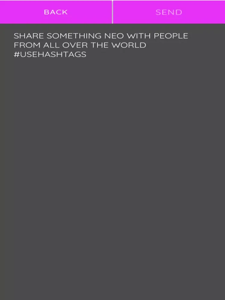Share Something Neo iPad 应用截图