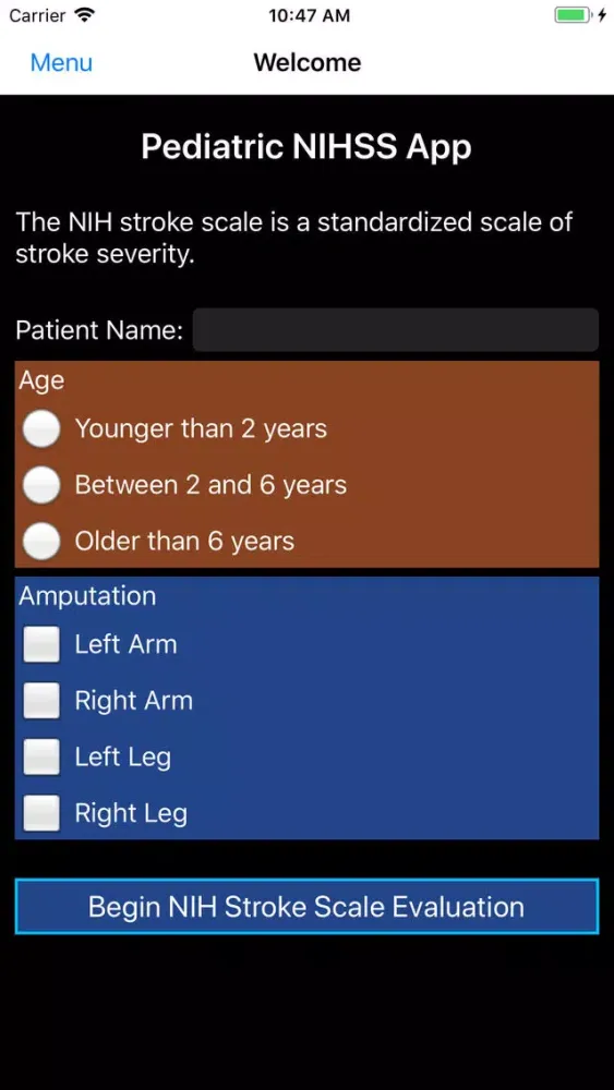 Tangkapan skrin Stroke-Scale
