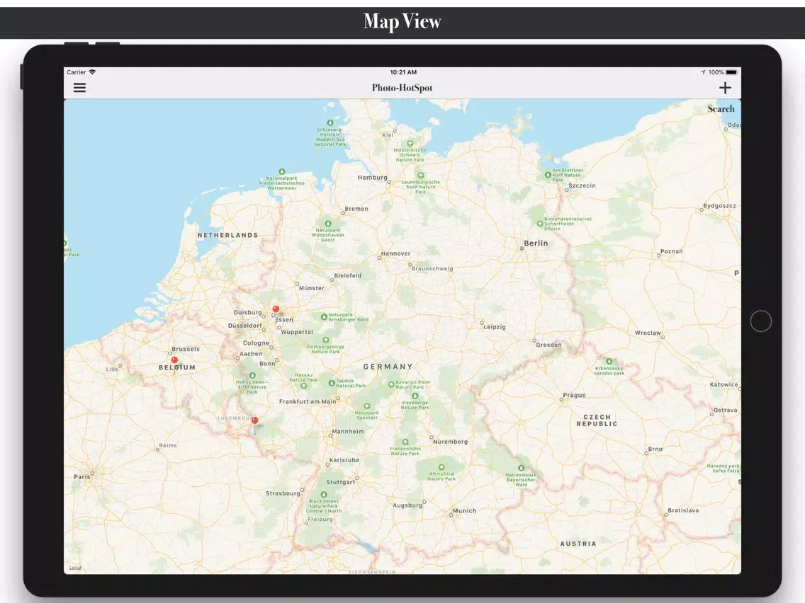Photo HotSpots iPad  Ekran Görüntüleri