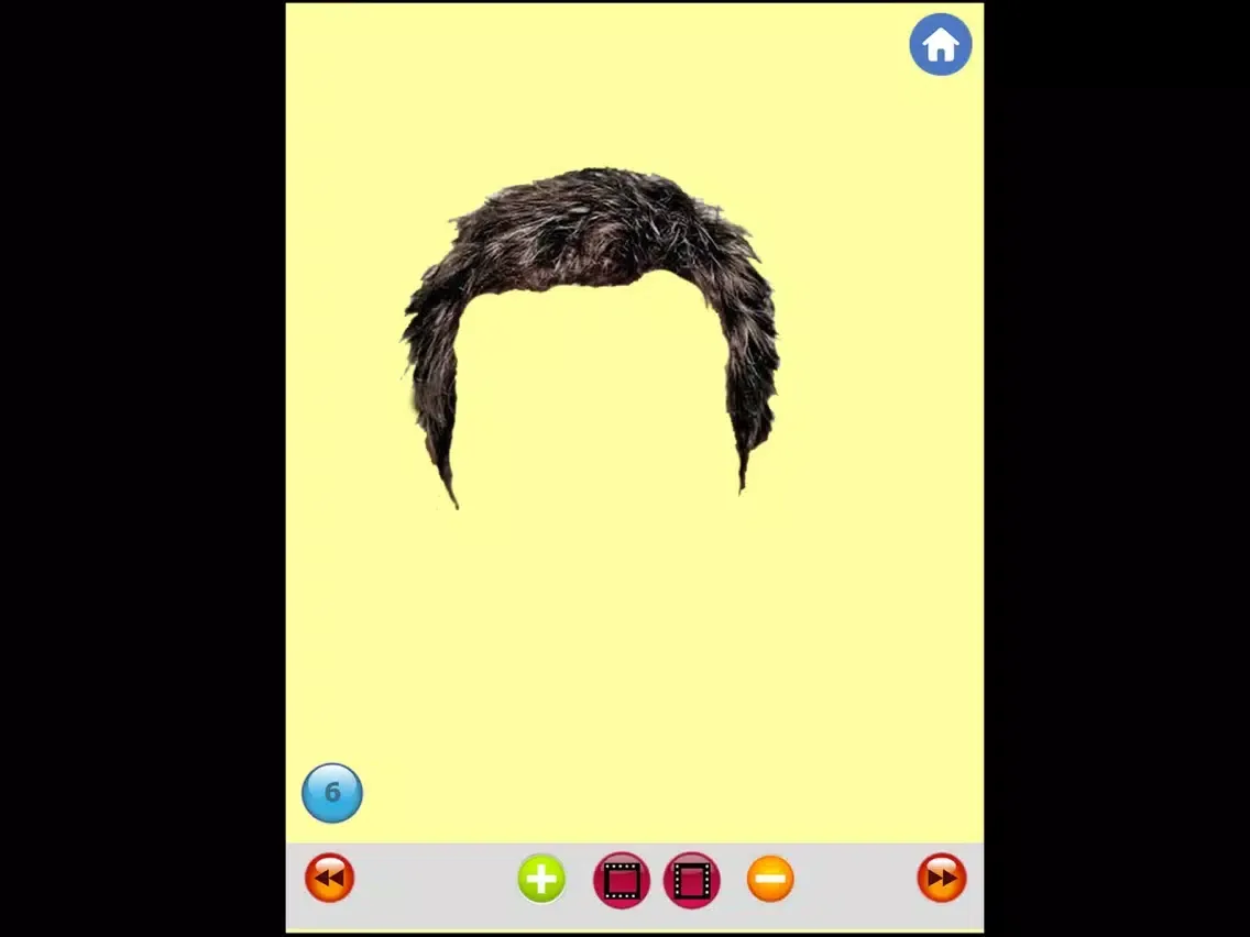 Tangkapan skrin Hairstyles man woman haircut iPad 