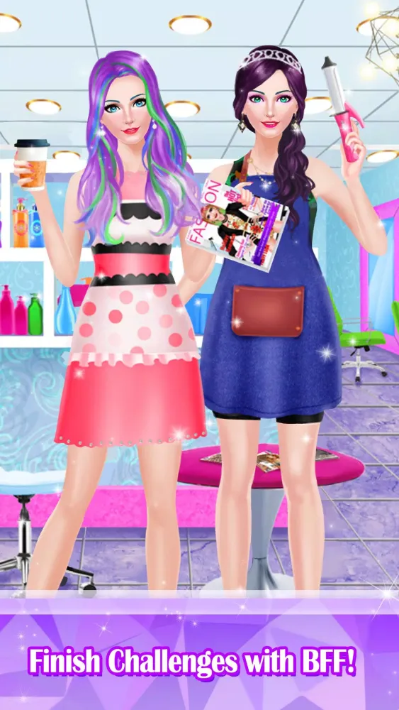 Hair Nail Salon Fashion Games Screenshots