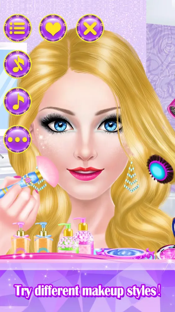 Hair Nail Salon Fashion Games Screenshots