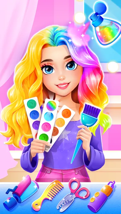 Hair Salon Games for Kids 2-5 سکرین شاٹس