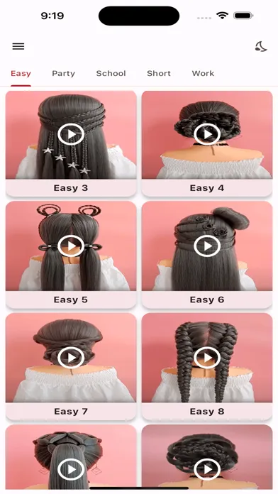 Hairstyle for Girls 스크린샷