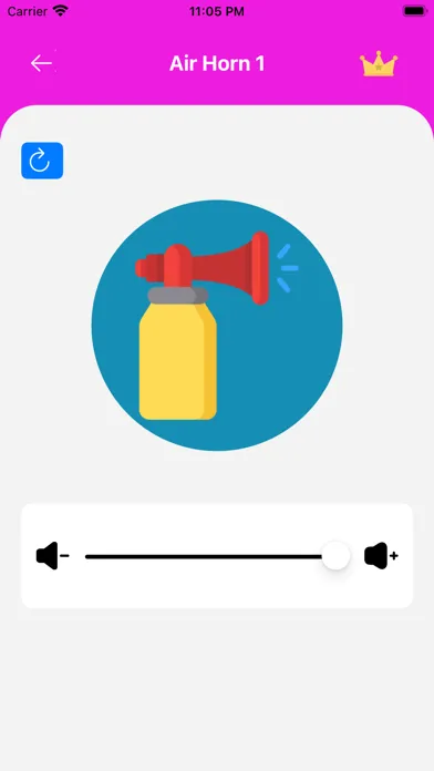 Capturas de pantalla de Prank App: Air Horn Sound