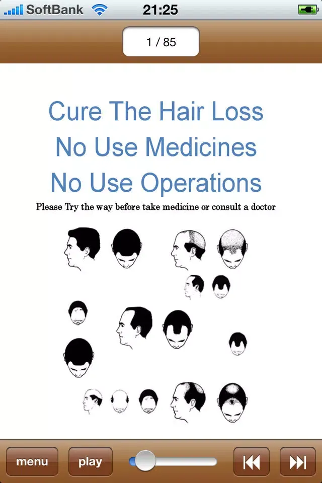 Capturas de pantalla de Hair loss cure Without Medicine