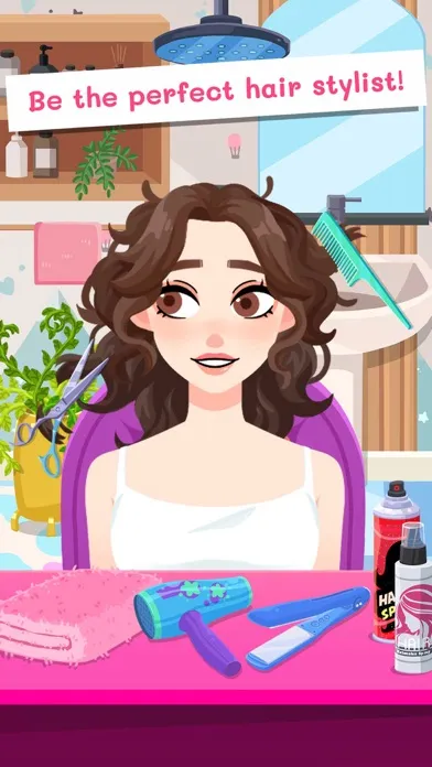 Hair Master: Hairstylist Game Screenshots