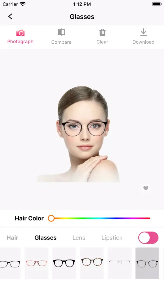 Capturas de tela do Hair Makeover-modiface・haircut